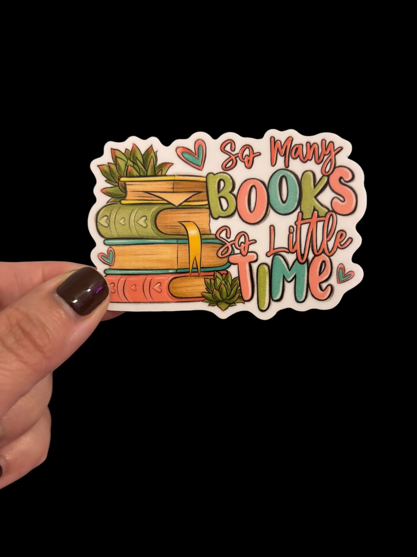 So many books so little time Sticker