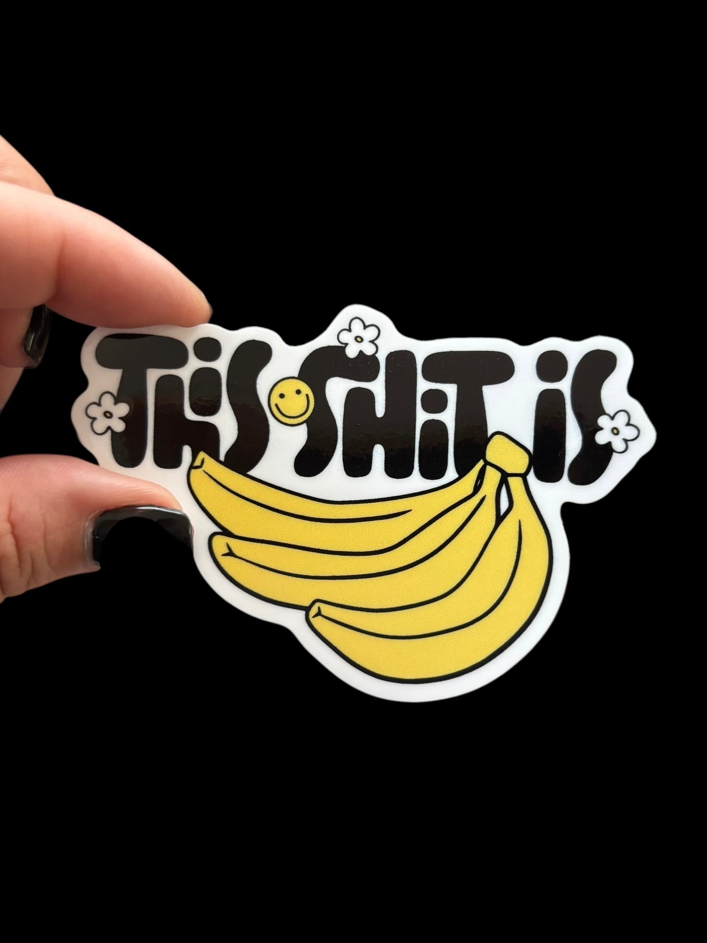 This Shit is Bananas Vinyl Sticker