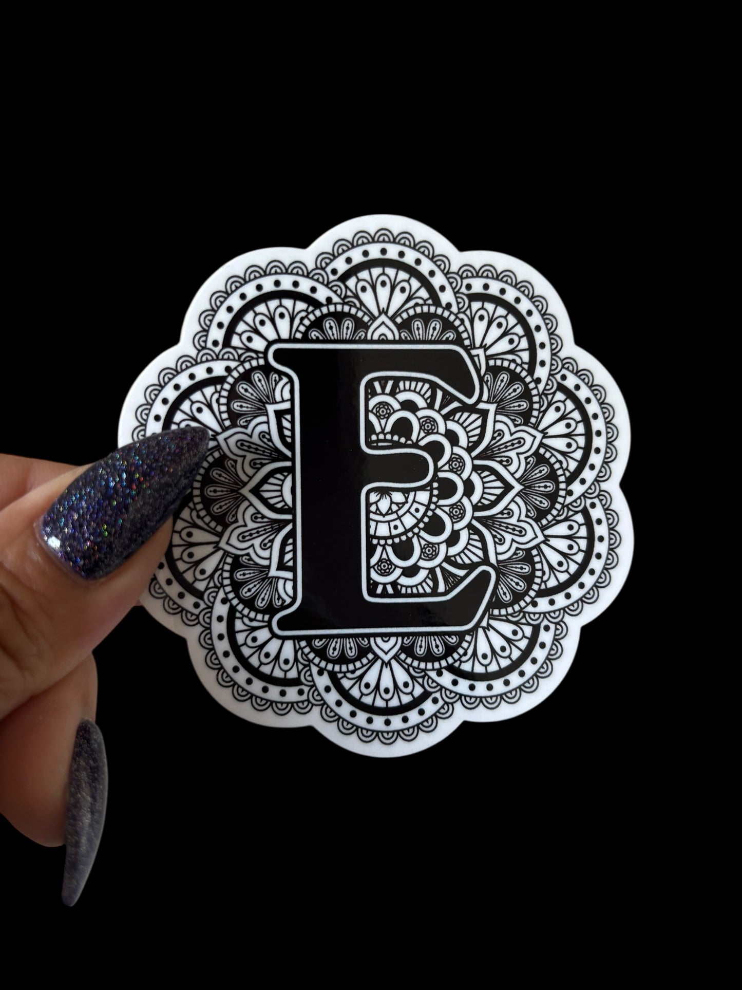 E Vinyl Sticker