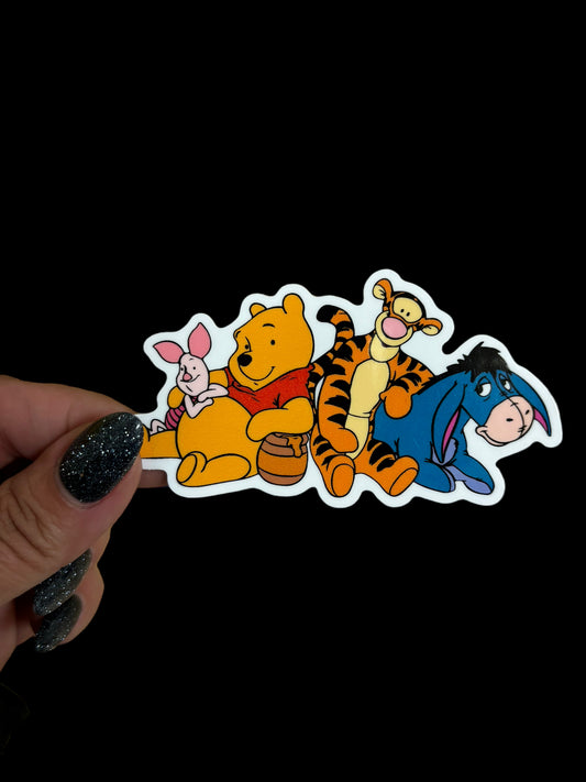 Pooh & Gang Sticker