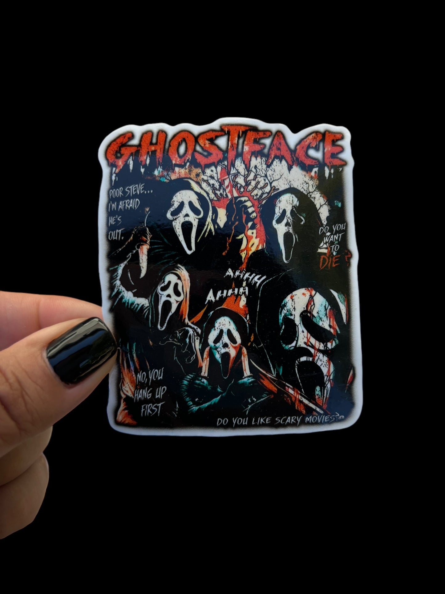 Ghostface Sticker