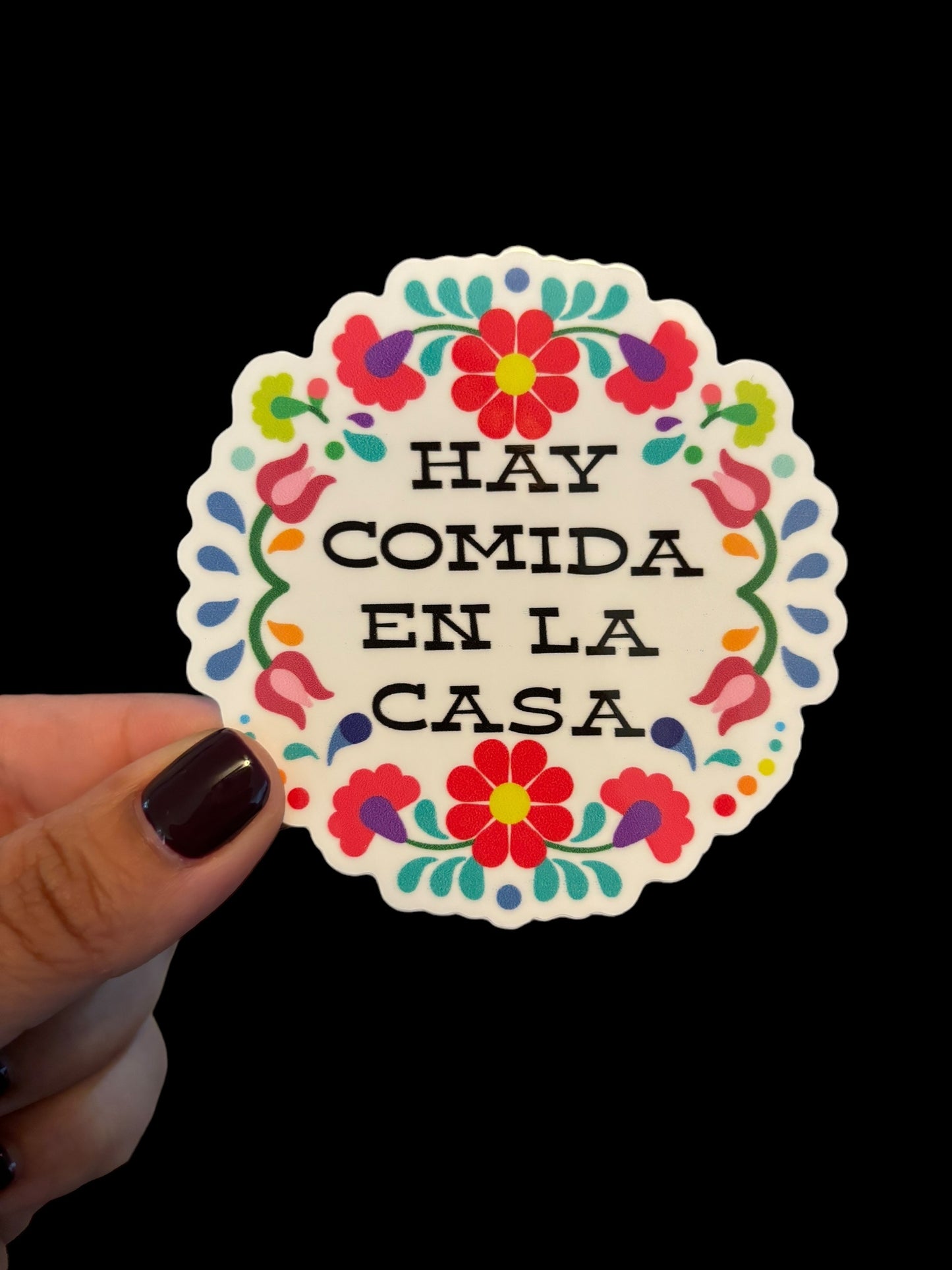 Hay Comida En La Casa Sticker