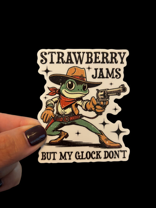 Strawberry Jams Sticker