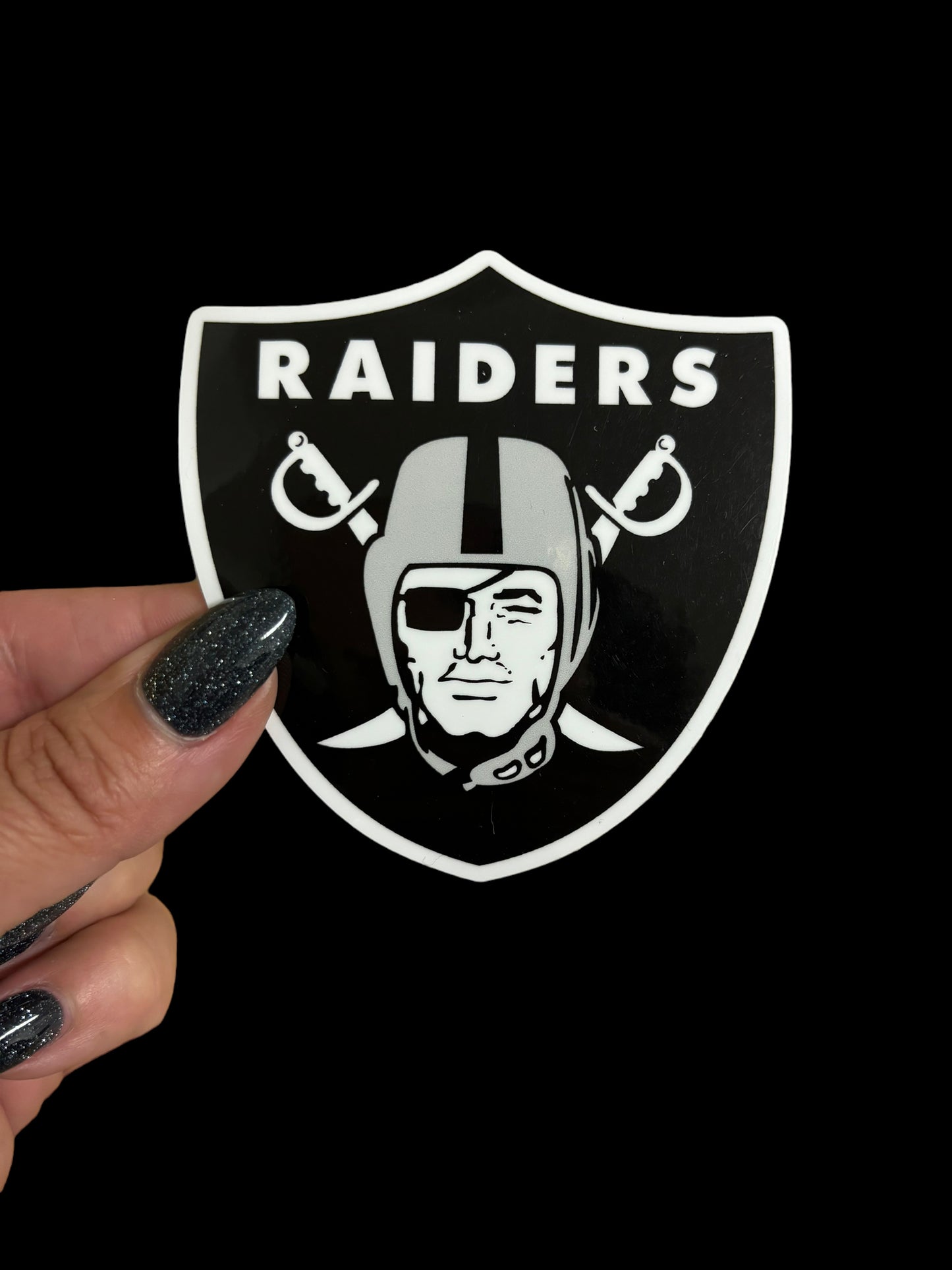 Raiders Logo Sticker