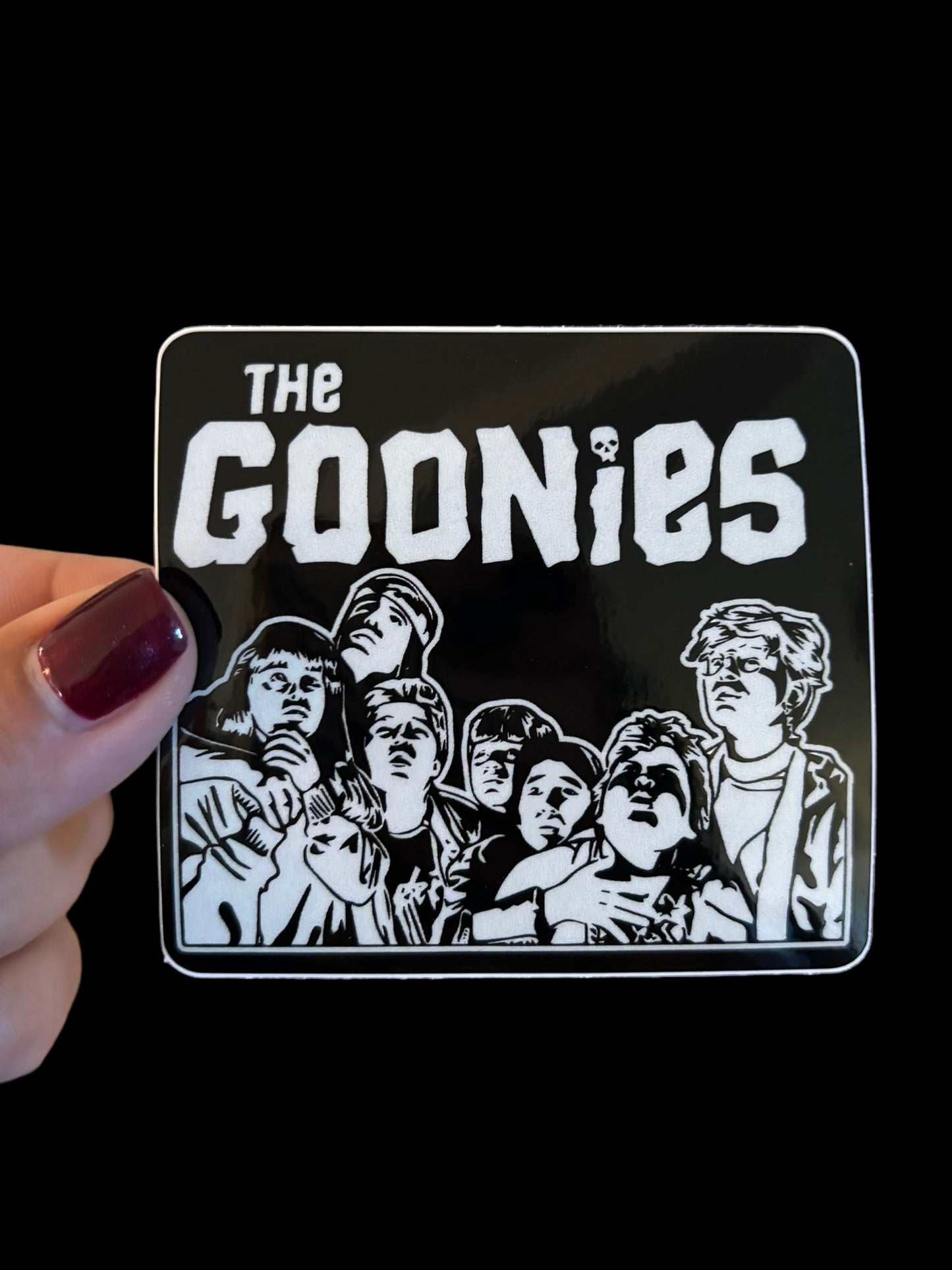 The Goonies gang sticker