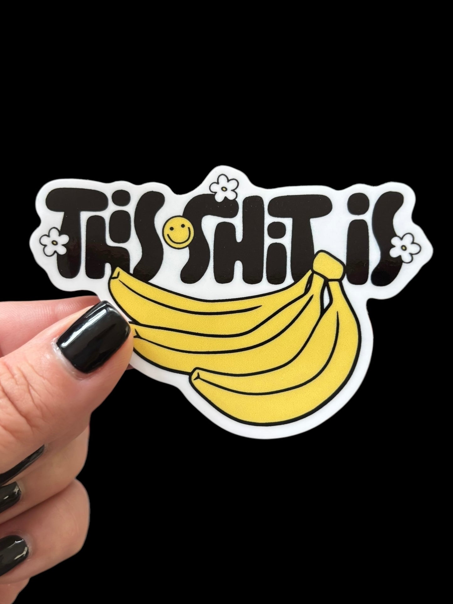 This Shit is Bananas Vinyl Sticker