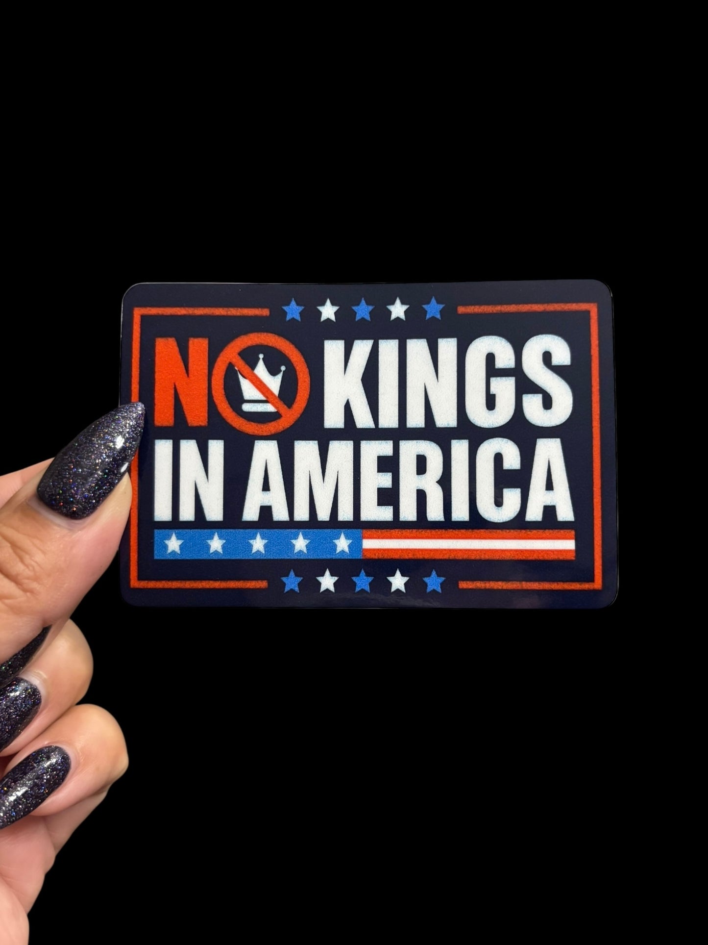 No kings in America Sticker