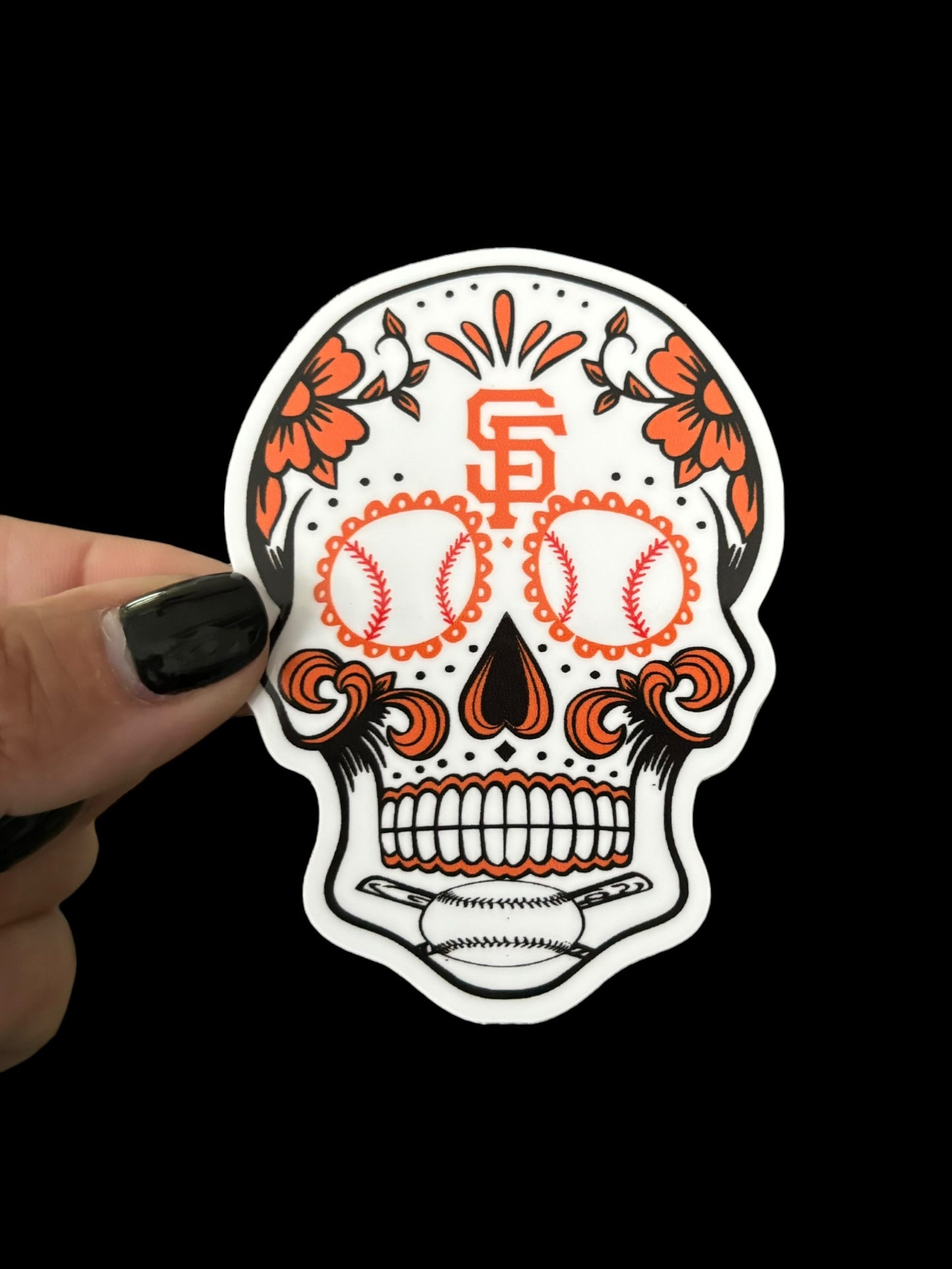 Giants Skull Sticker