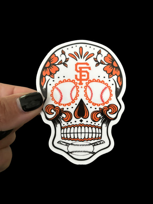 Giants Skull Sticker