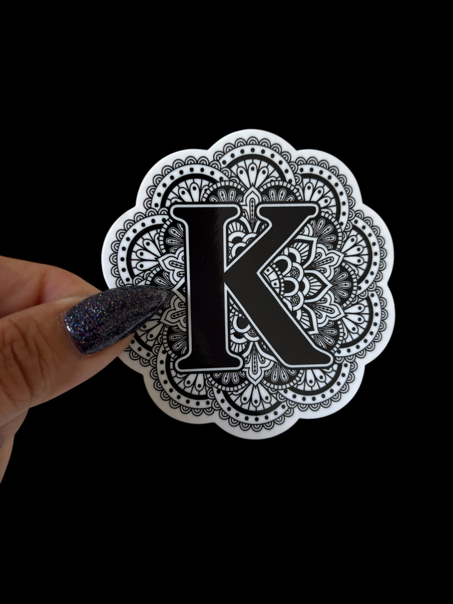 K Vinyl Sticker