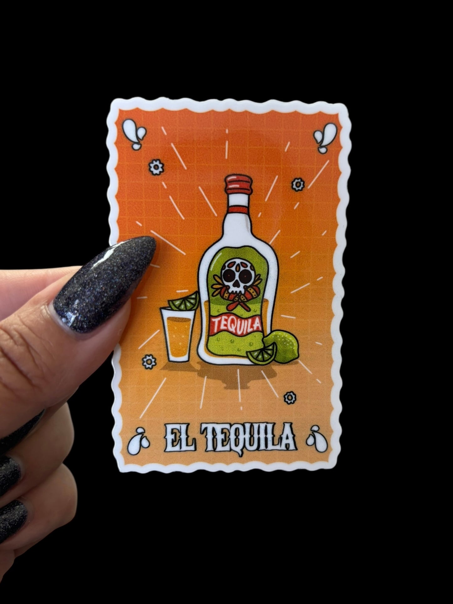 El Tequila Vinyl Sticker