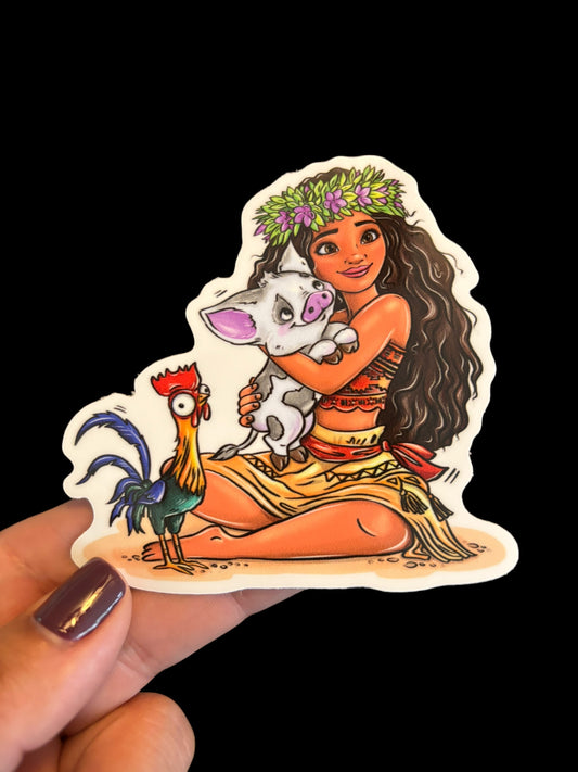 Moana Sticker