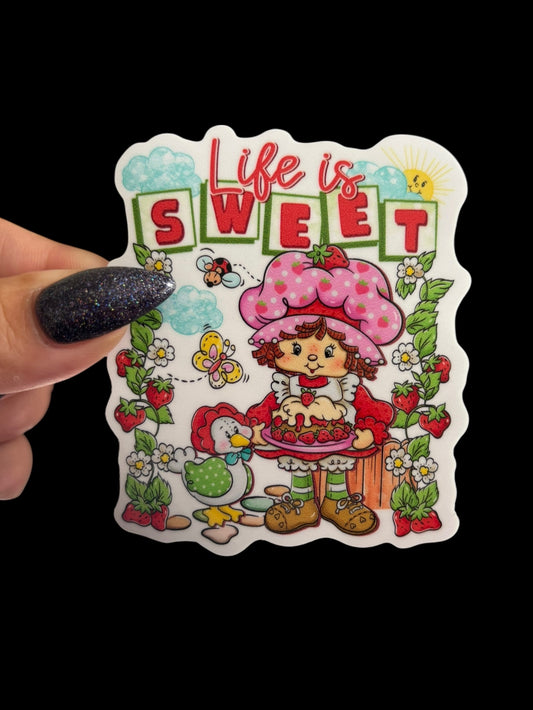 Strawberry Shortcake Sticker