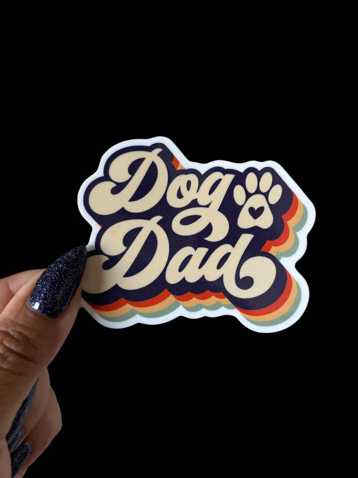 Dog Dad Sticker