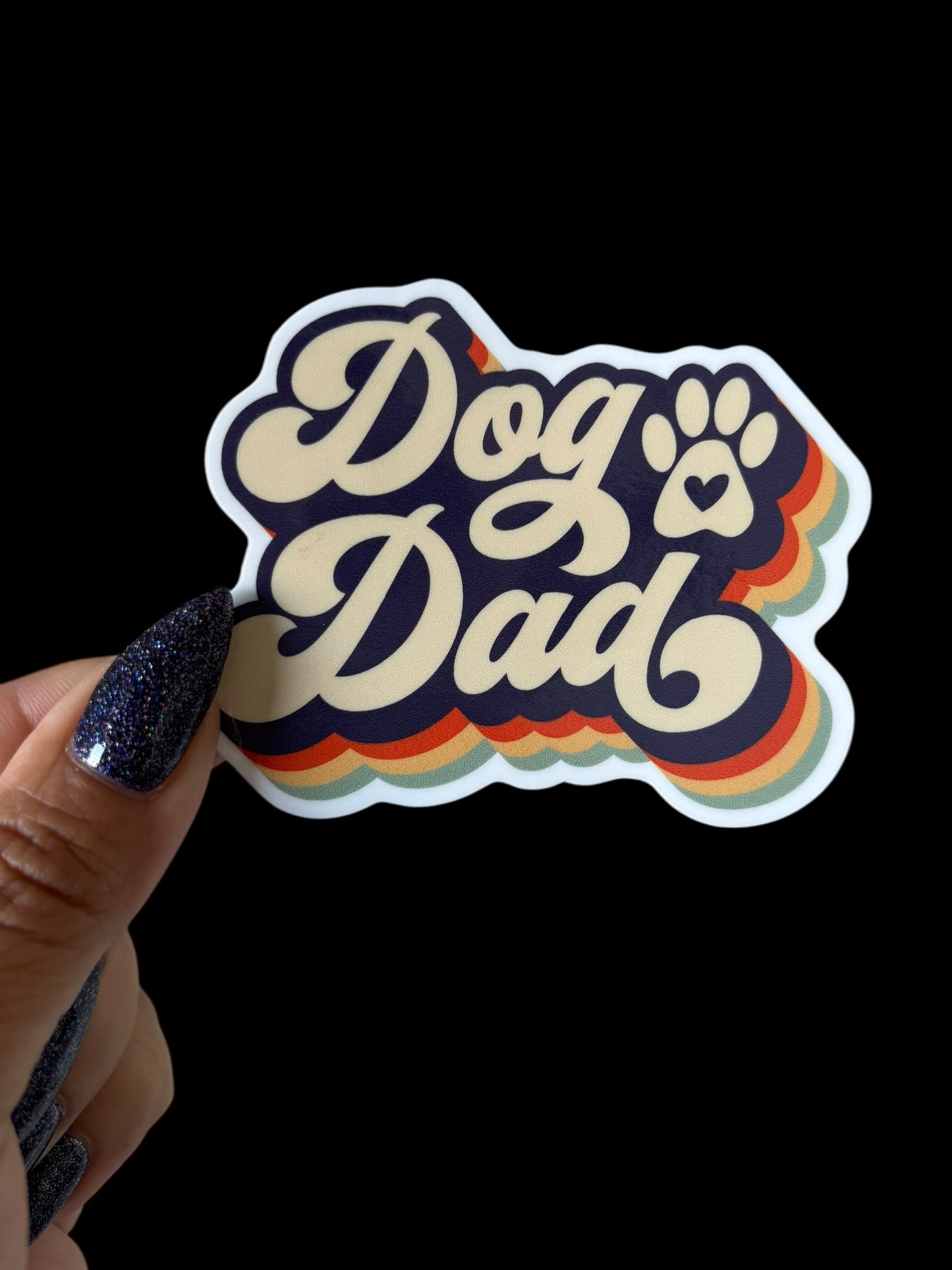 Dog Dad Sticker