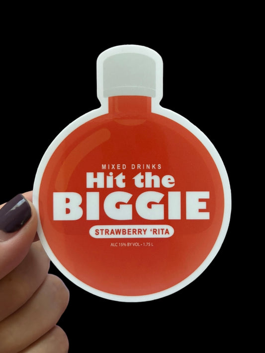 Biggie Strawberry ‘Rita Sticker