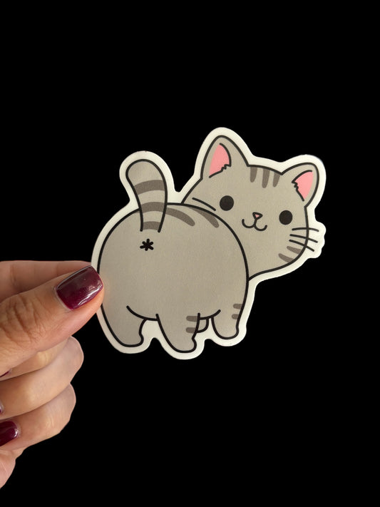 Cat Butt Sticker