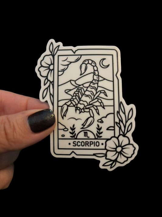 Scorpio Sticker
