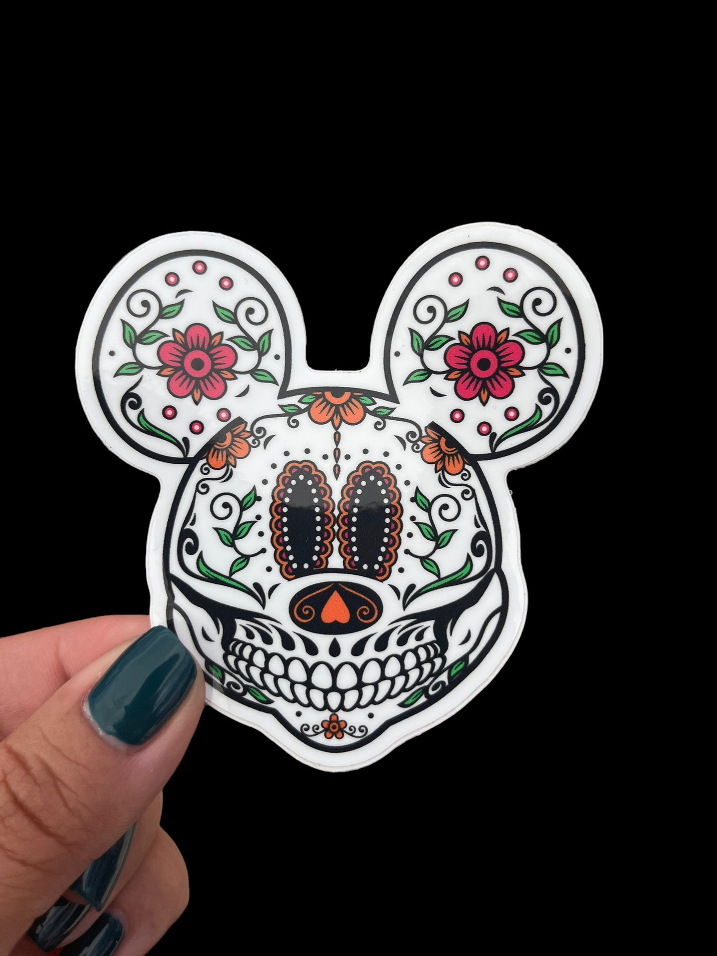 Mickey Dia De Los Muertos Sticker