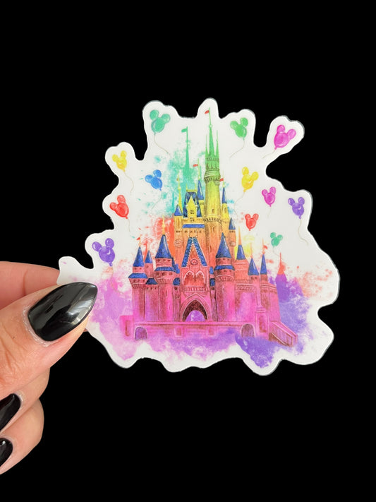 Disney Castle Sticker