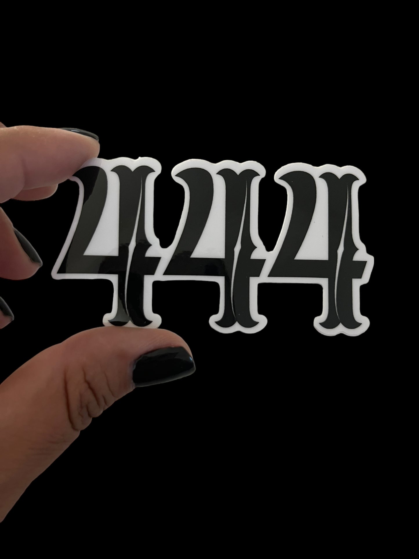 444 Angel/Spirit number Sticker