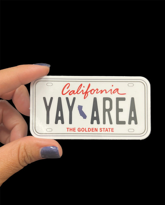 Yay area sticker