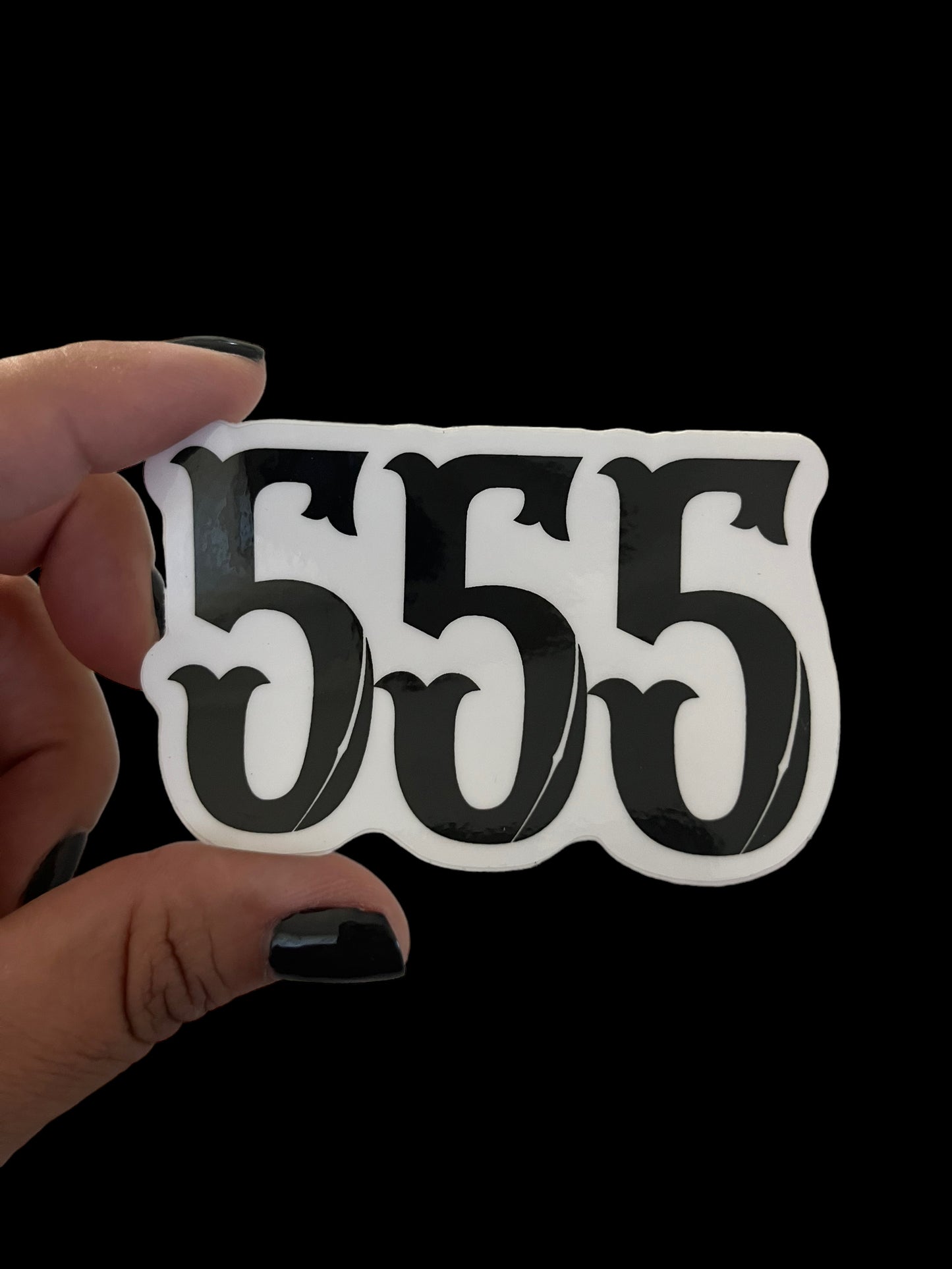 555 Angel/Spirit number Sticker
