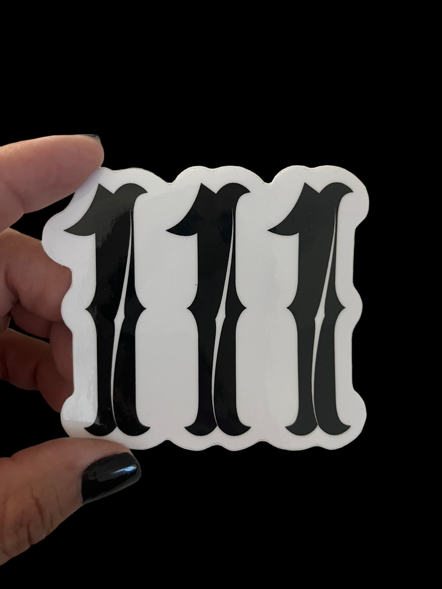 111 Angel/Spirit number Sticker
