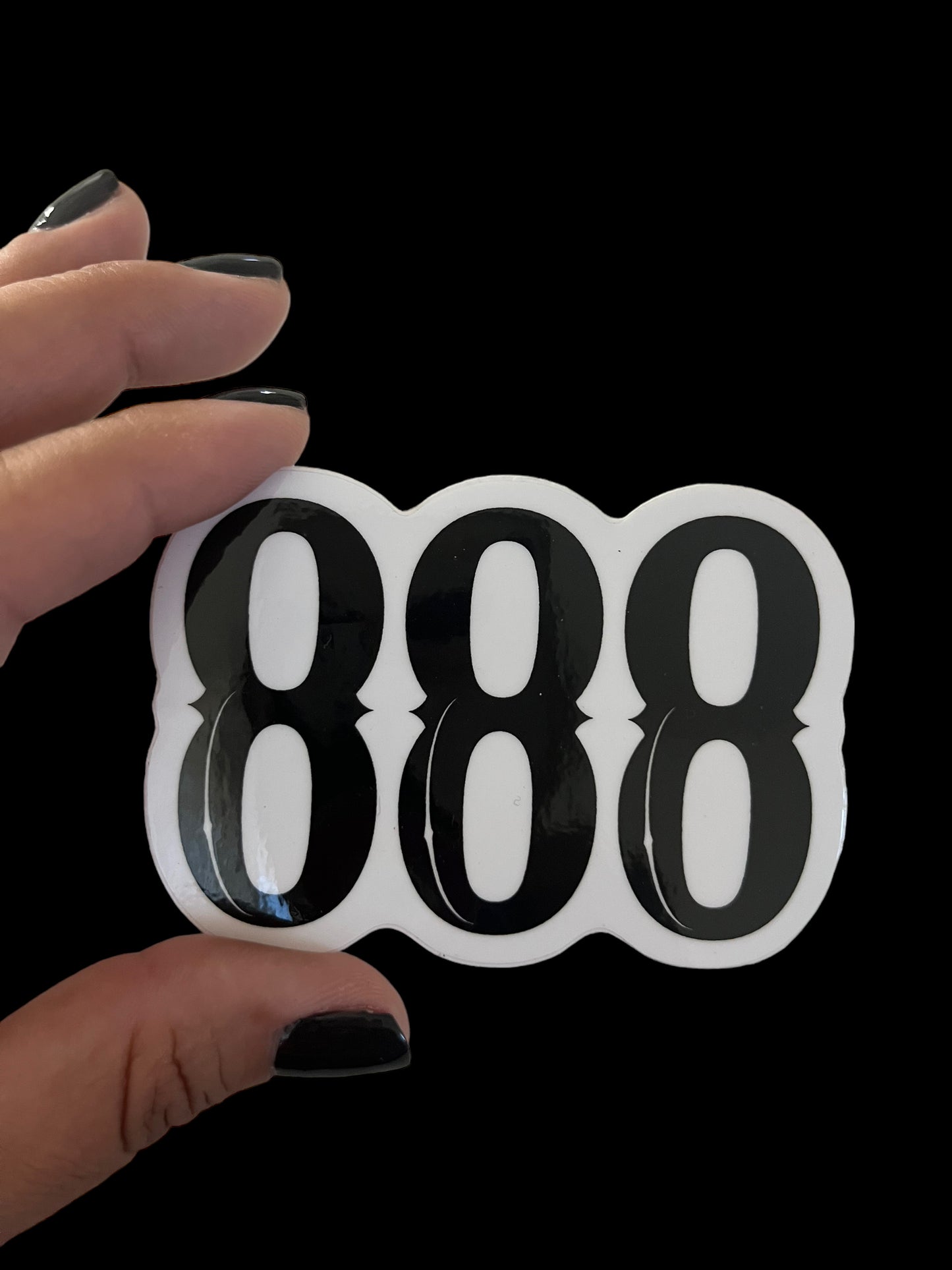 888 Angel/Spirit number Sticker