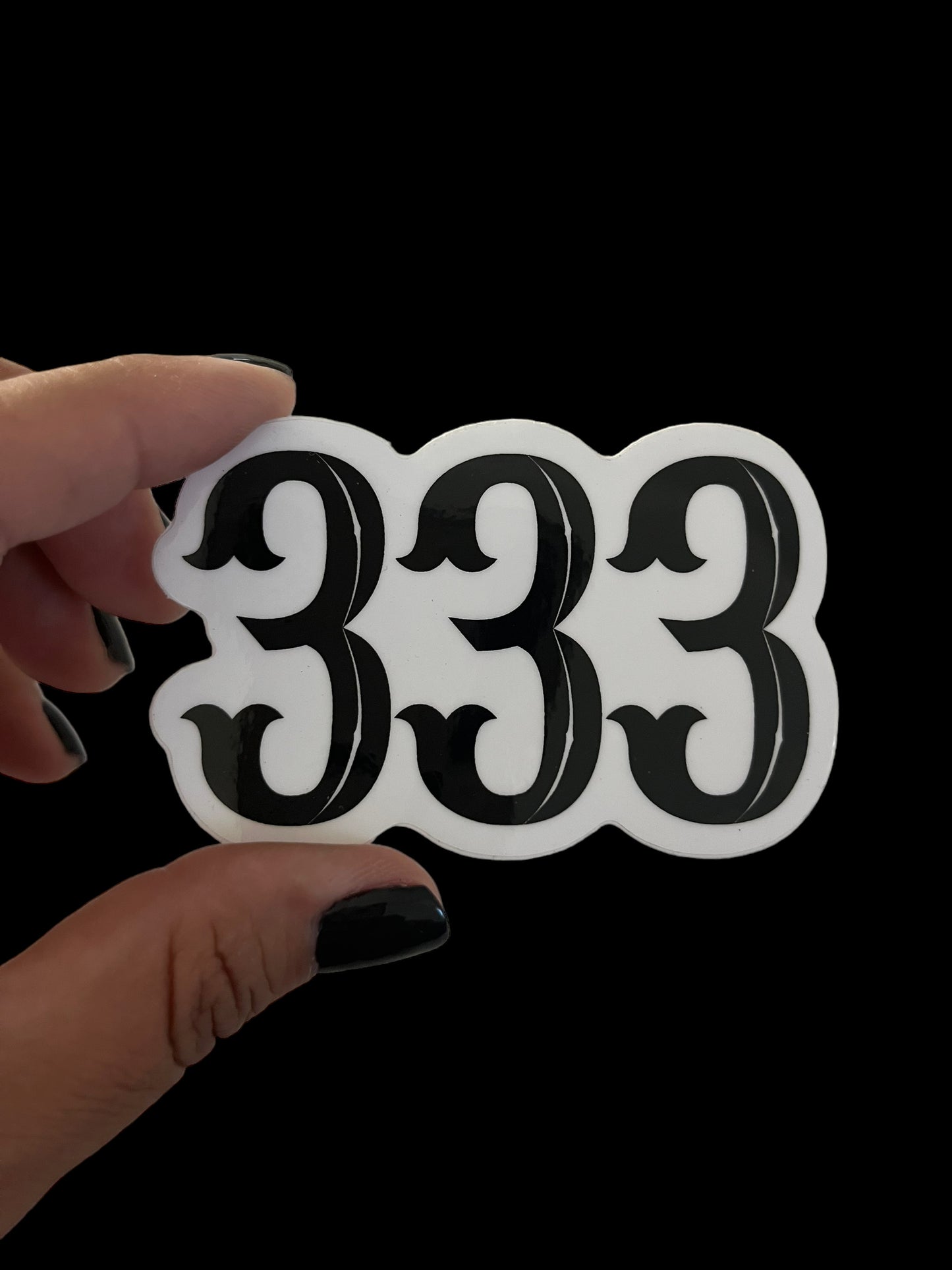 333 Angel/Spirit number Sticker