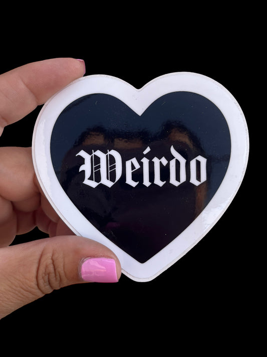 Weirdo Sticker