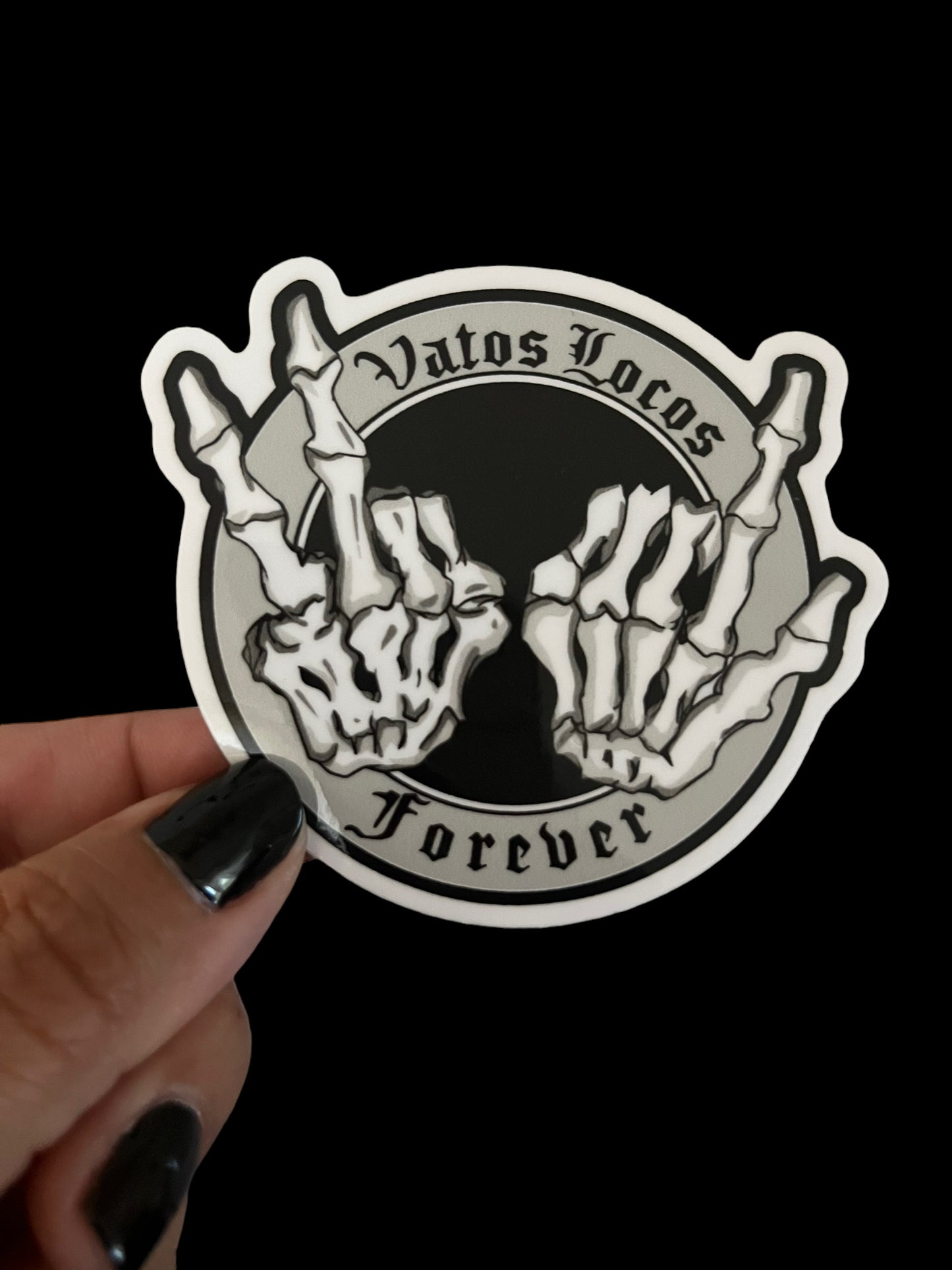 Vatos Locos Forever (3.25 inch) Sticker