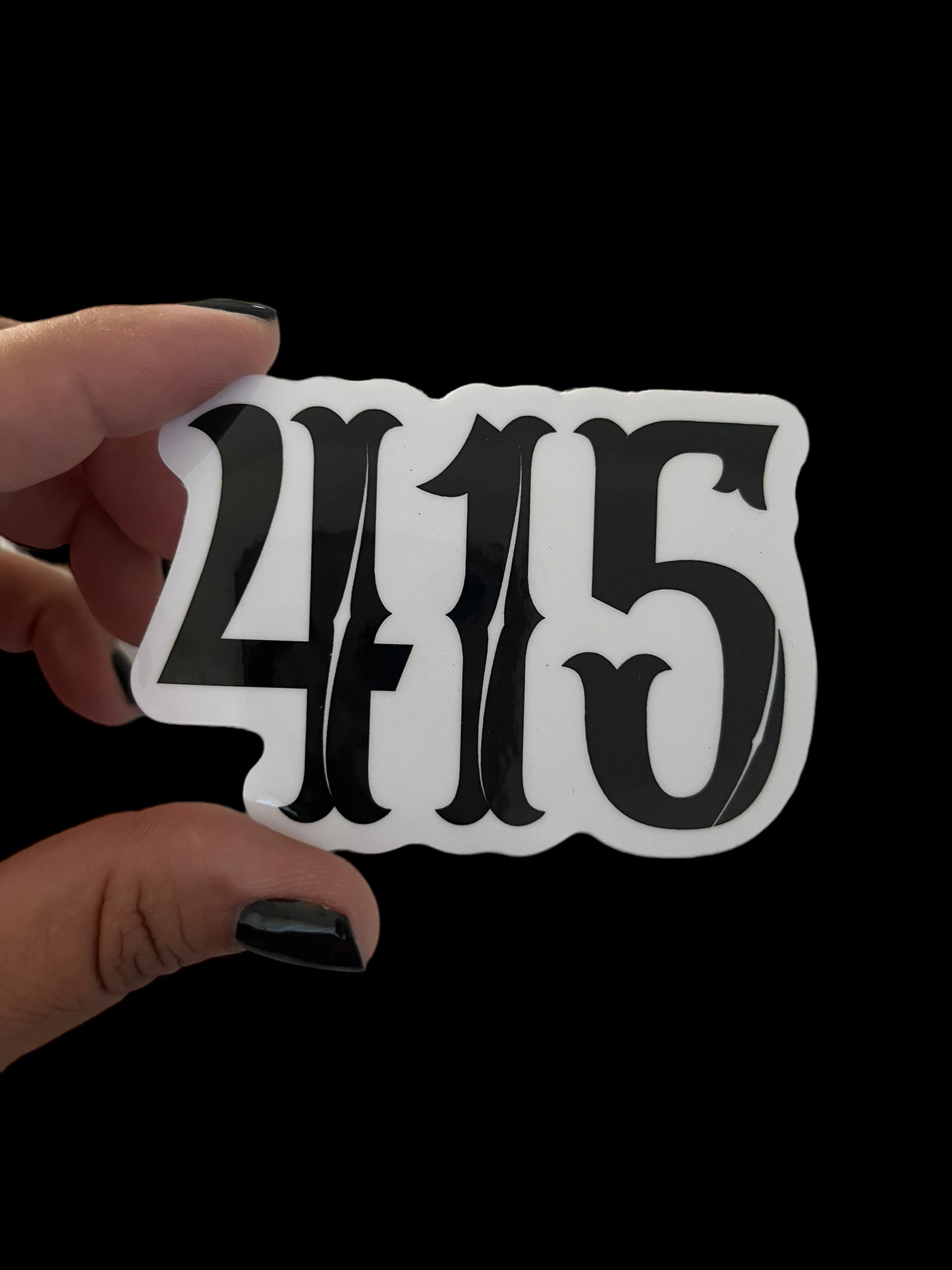 415 Area Code Sticker