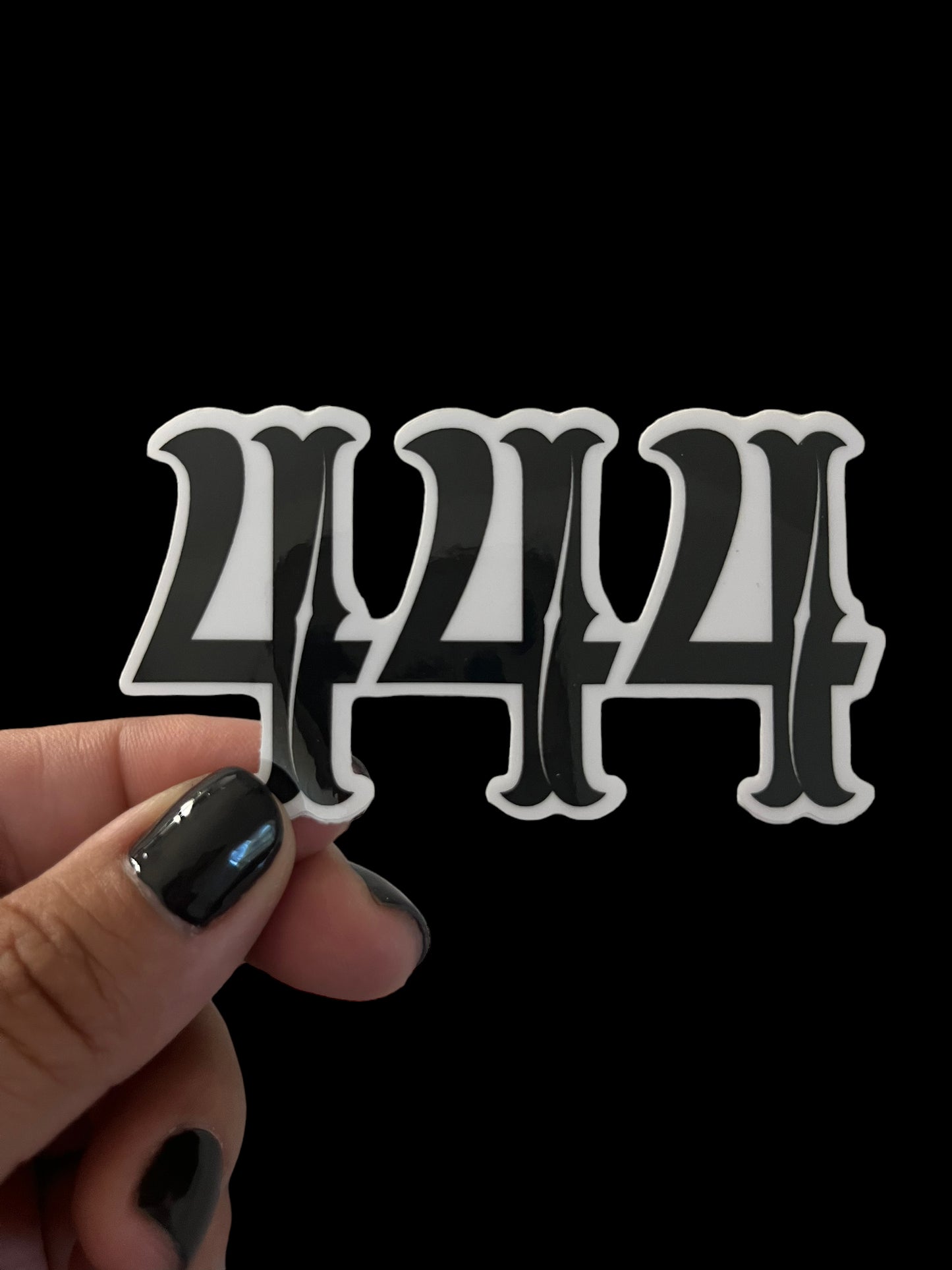 444 Angel/Spirit number Sticker