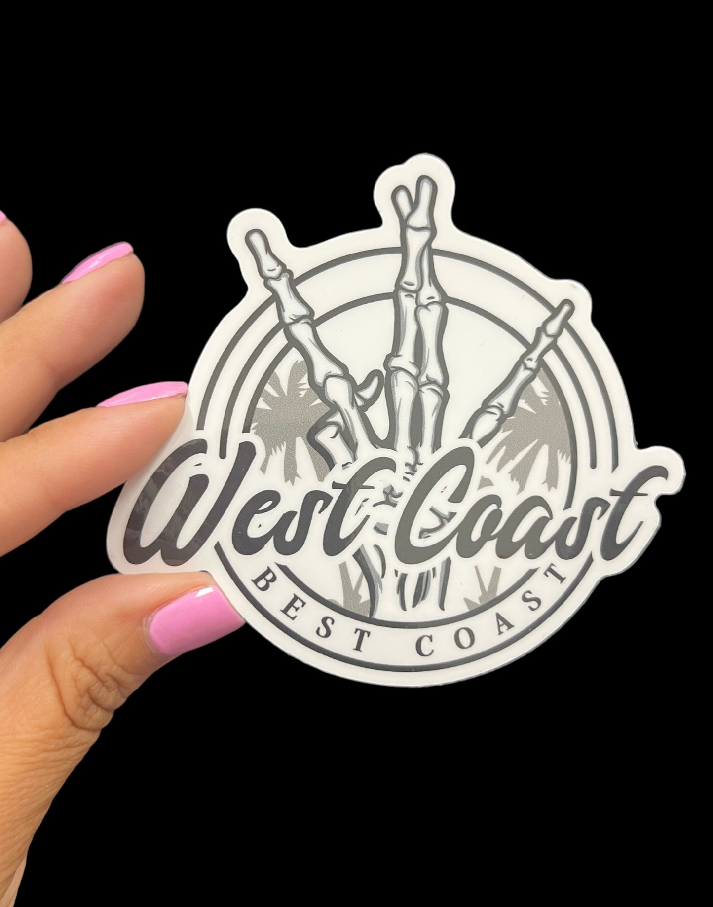 West Coast Best Coast {Version 2} Sticker