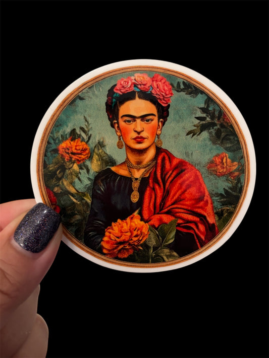 Frida (Colored) Sticker