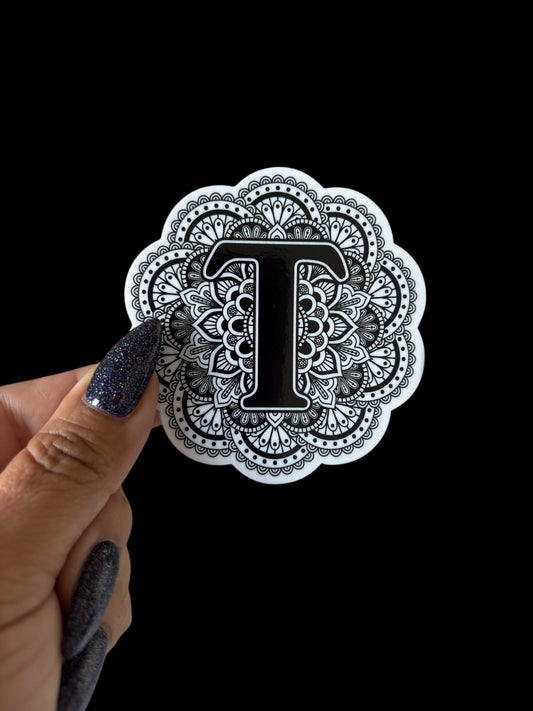 T Vinyl Sticker
