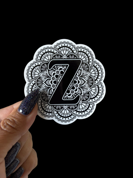 Z Vinyl Sticker