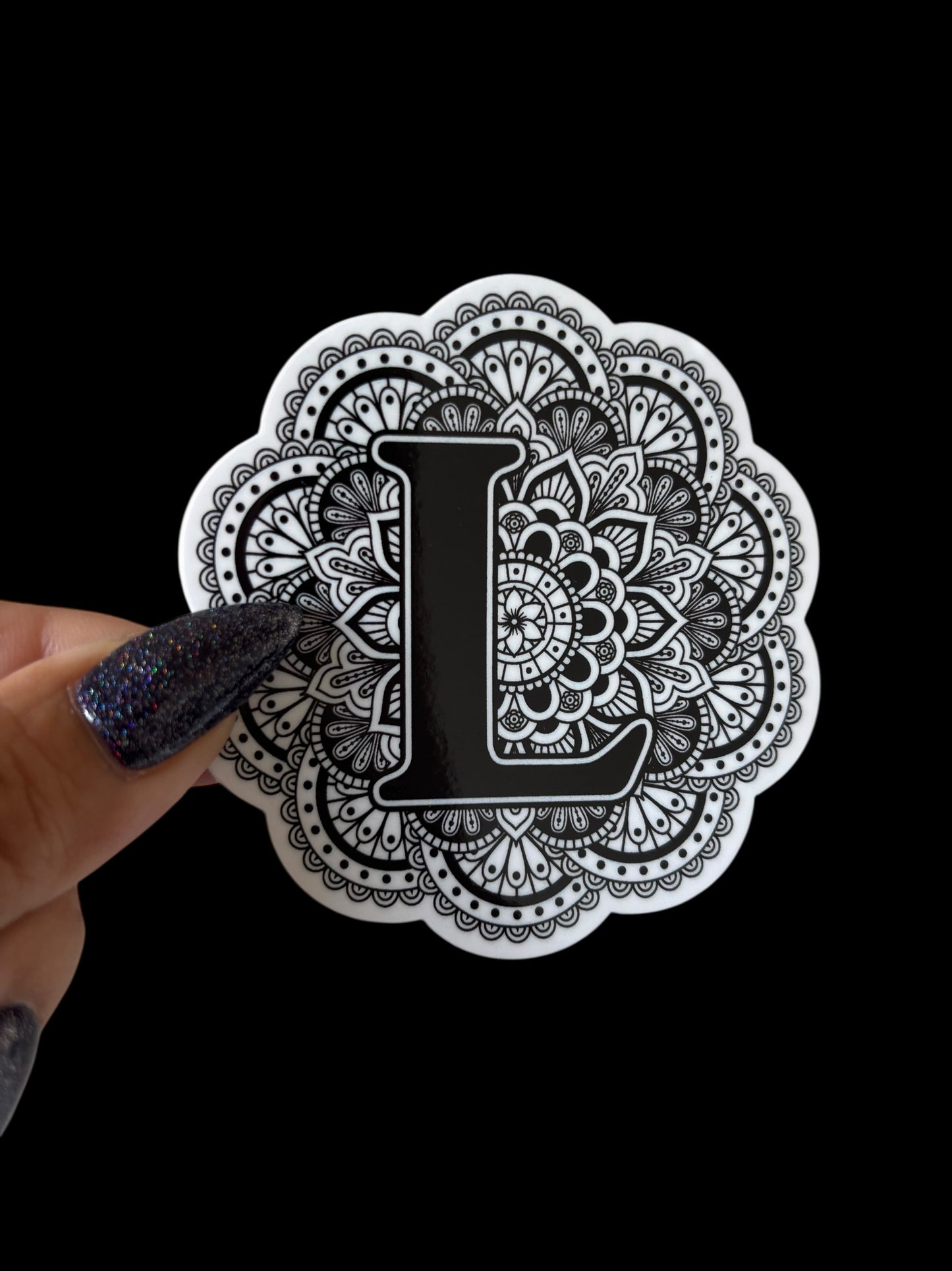 L Vinyl Sticker