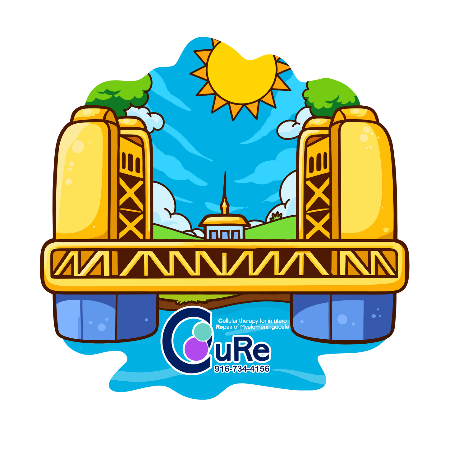 CuRe (Sacramento) bulk sticker order