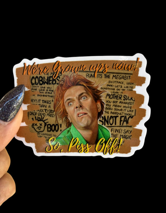 Drop dead Fred Sticker