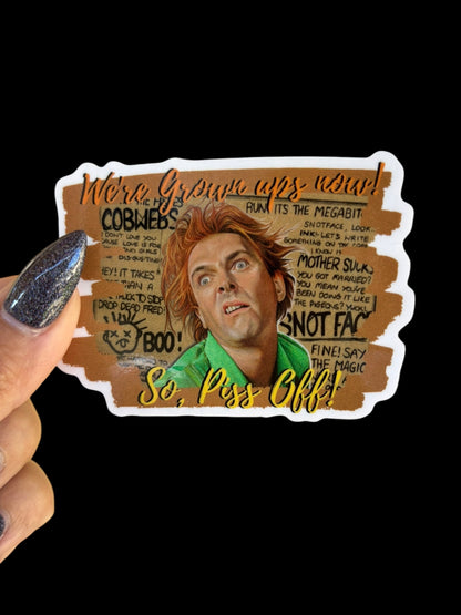 Drop dead Fred Sticker