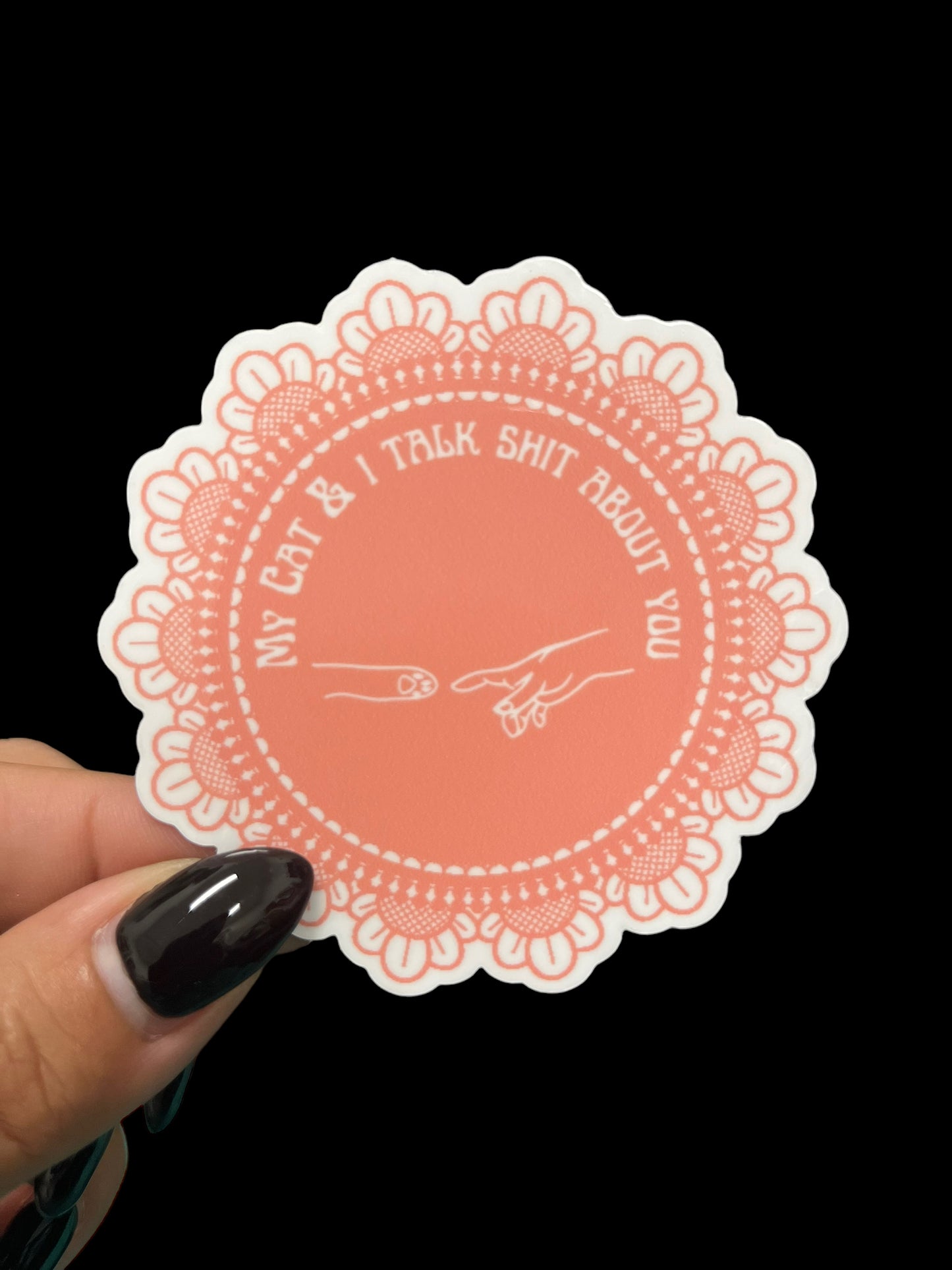 My Cat & I Sticker